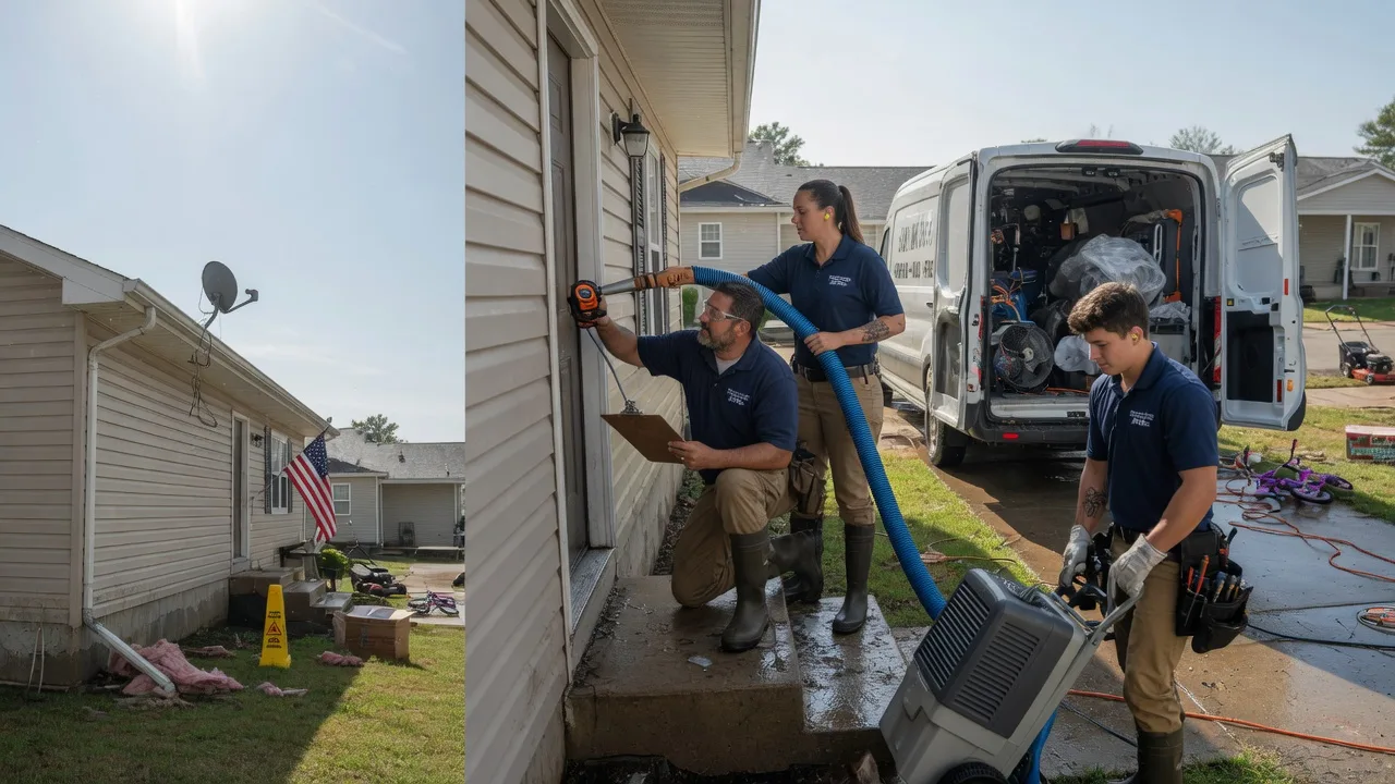 Ceiling Water Damage Restoration in Taftville, CT near me